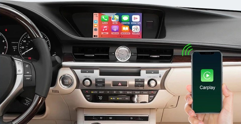 Wireless Apple Carplay Android Auto Box Für Lexus ES 2014-2019