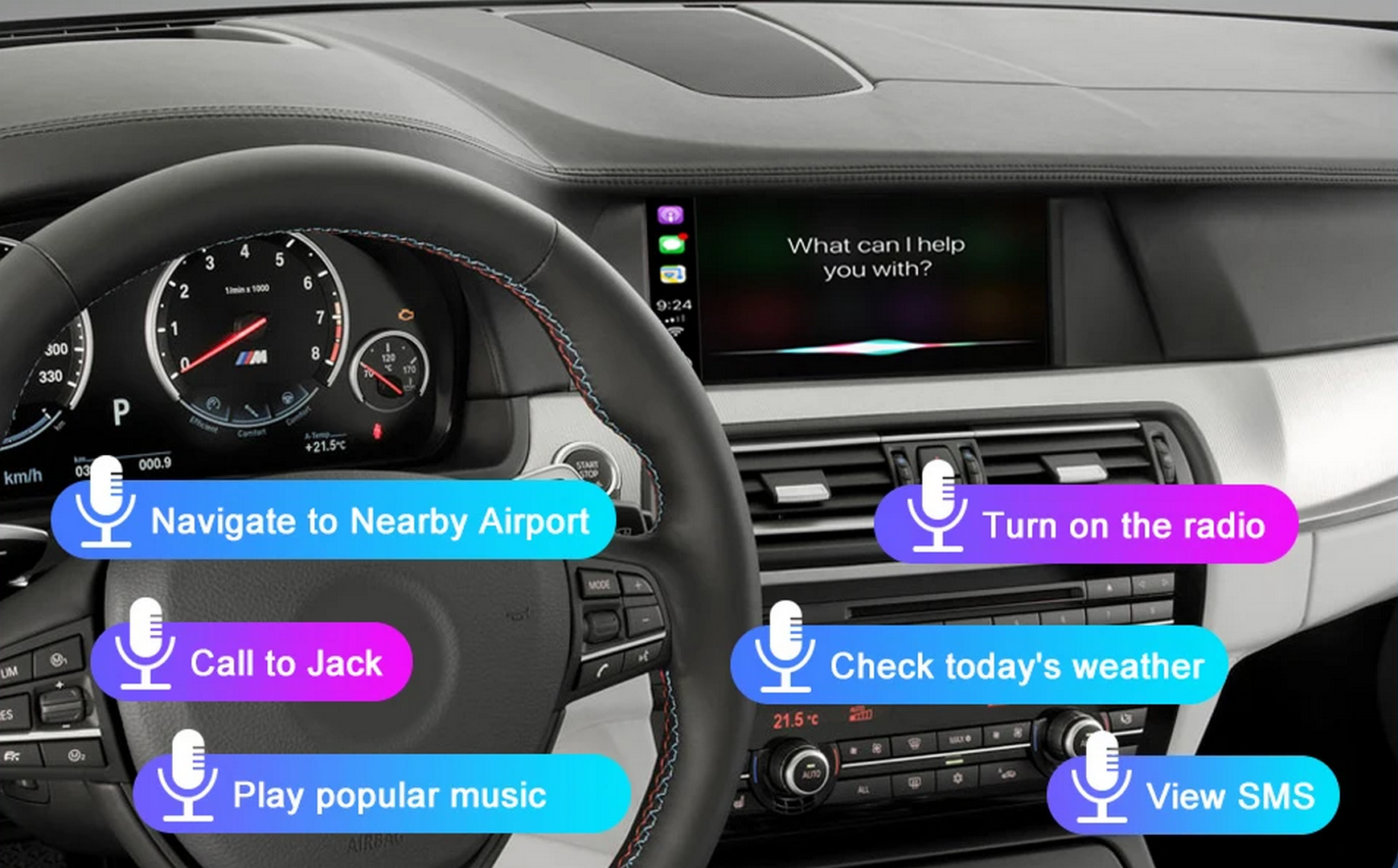 Android-Carplay-Box für BMW 5 7er F10 F11 F07 GT F01 F02 F03 F04 2009–2016