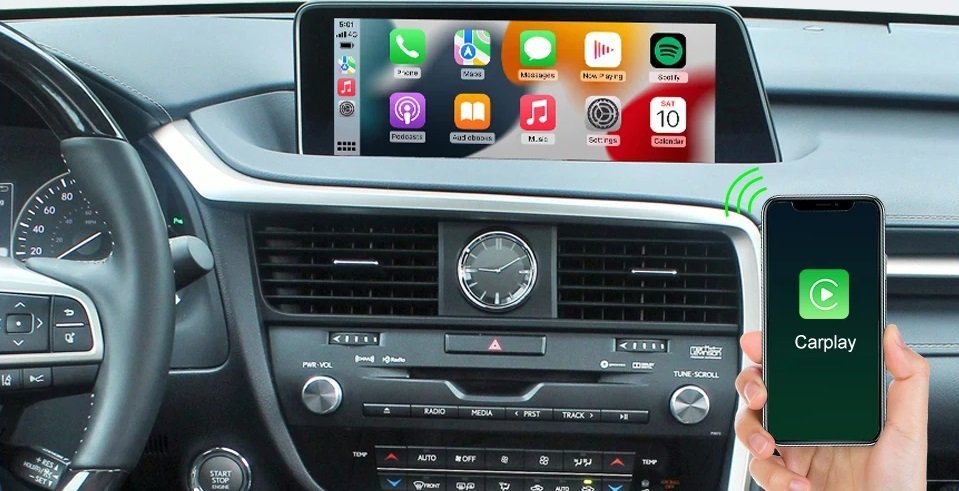 Wireless Apple Carplay Android Auto für Lexus RX 2016–2019