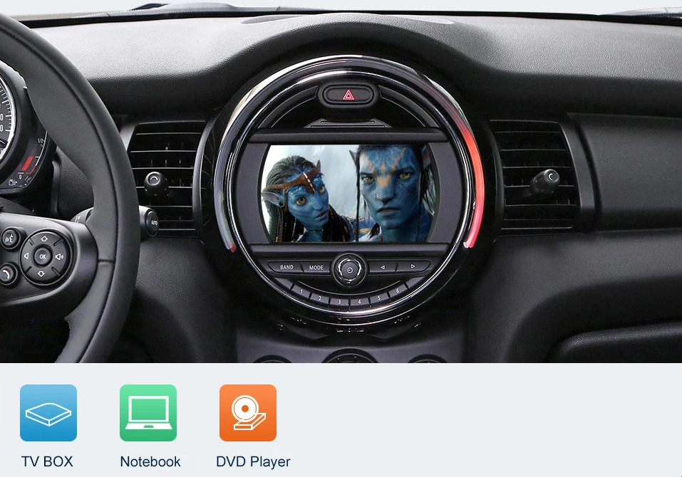 Android Auto CarPlay für BMW Mini Clubman Countryman Hardtop Cooper