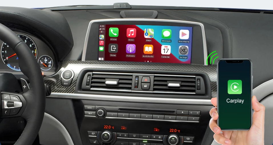 Für BMW 6er F06 F12 F13 CIC NBT G32 EVO 2010-2020 Android Auto & Wireless CarPlay