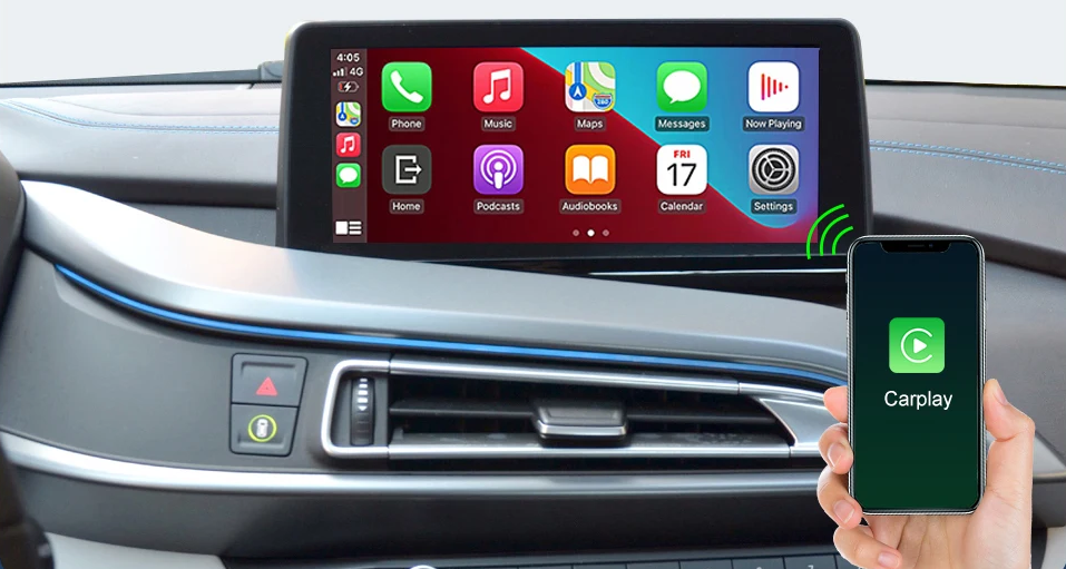 Für BMW i8 I12 NBT System 2014-2018 Android Auto Wireless Carplay Box