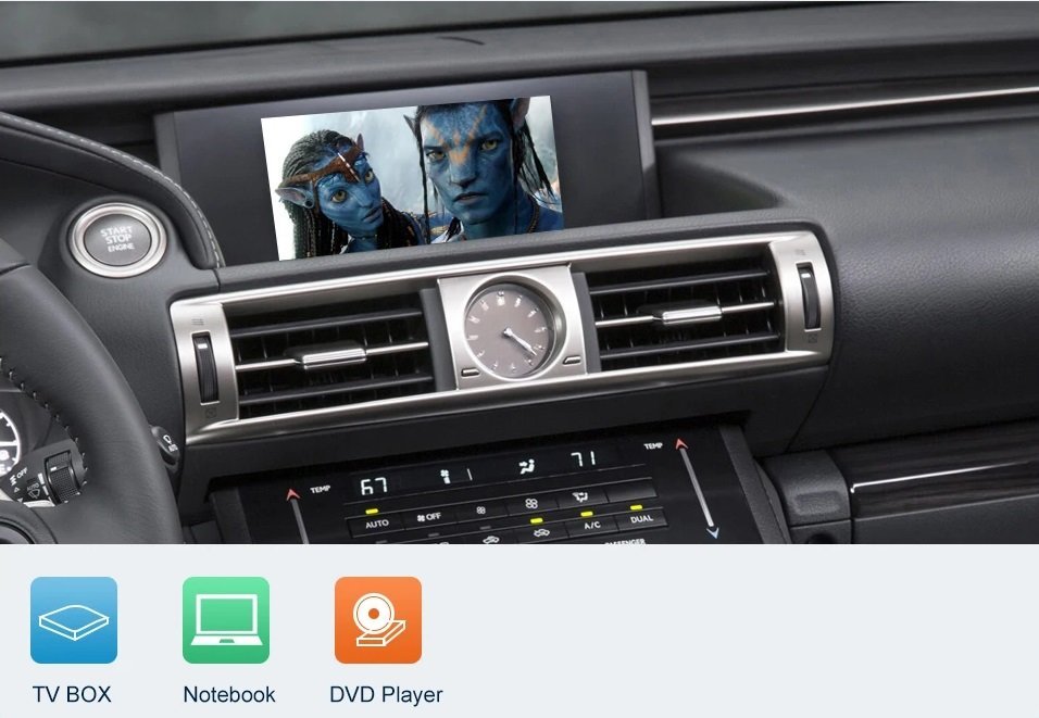 Apple Carplay Android Auto Box für Lexus IS 2014-2019