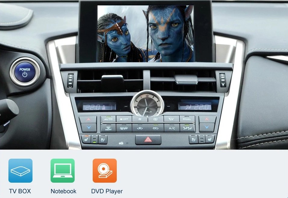 Apple Carplay Android Auto Kit für Lexus GS RC CT LS LX LC UX GX 2014-2019