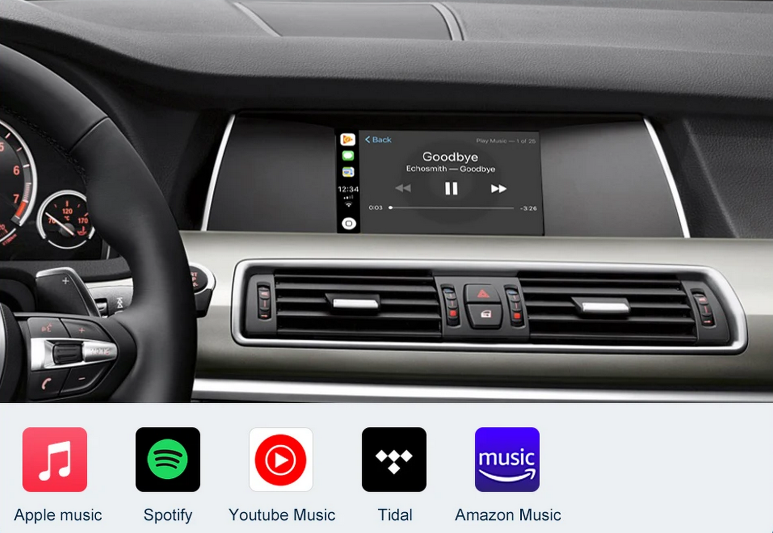 Android-Carplay-Box für BMW 5 7er F10 F11 F07 GT F01 F02 F03 F04 2009–2016