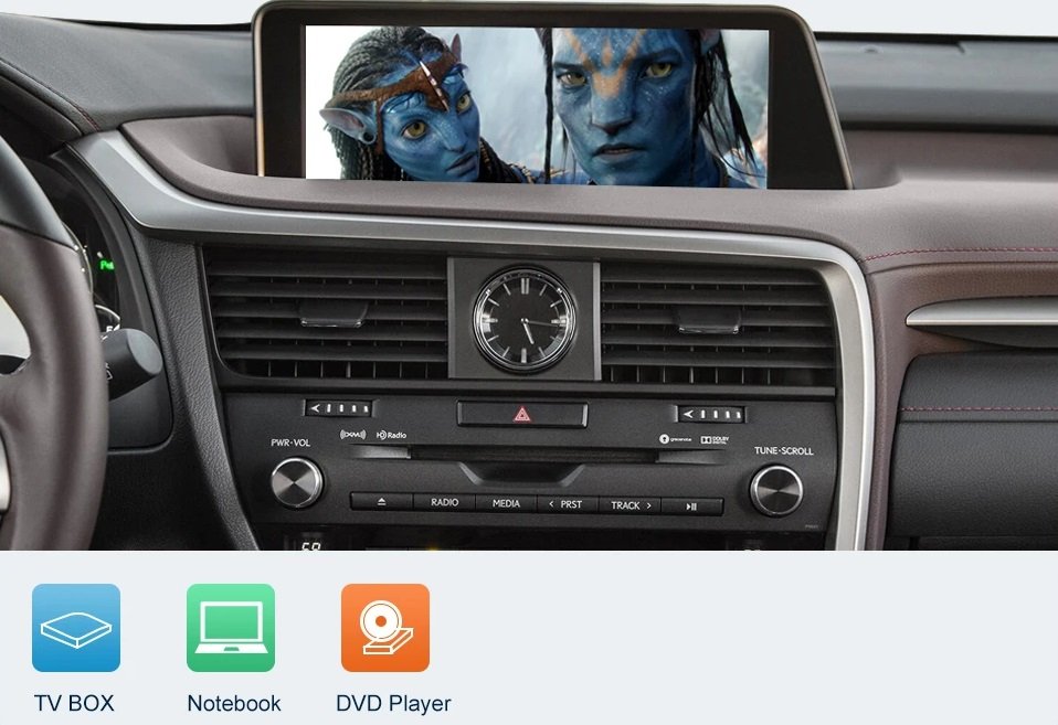 Wireless Apple Carplay Android Auto für Lexus RX 2016–2019