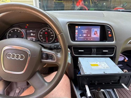 Apple Carplay Android Auto Kit für Audi A4 B8 A5 Q5 2009-2015 photo review