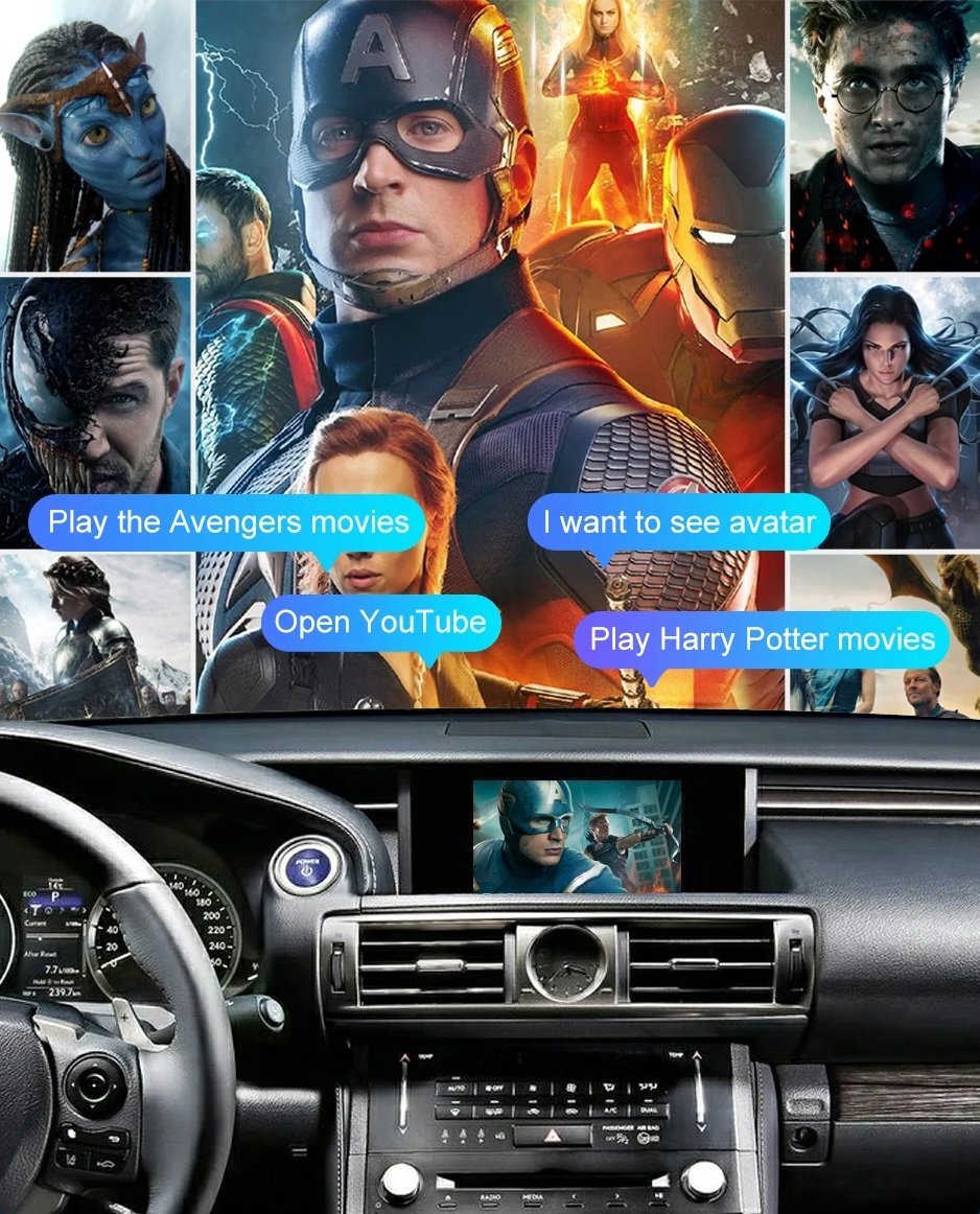 Apple Carplay Android Auto Box für Lexus IS 2014-2019