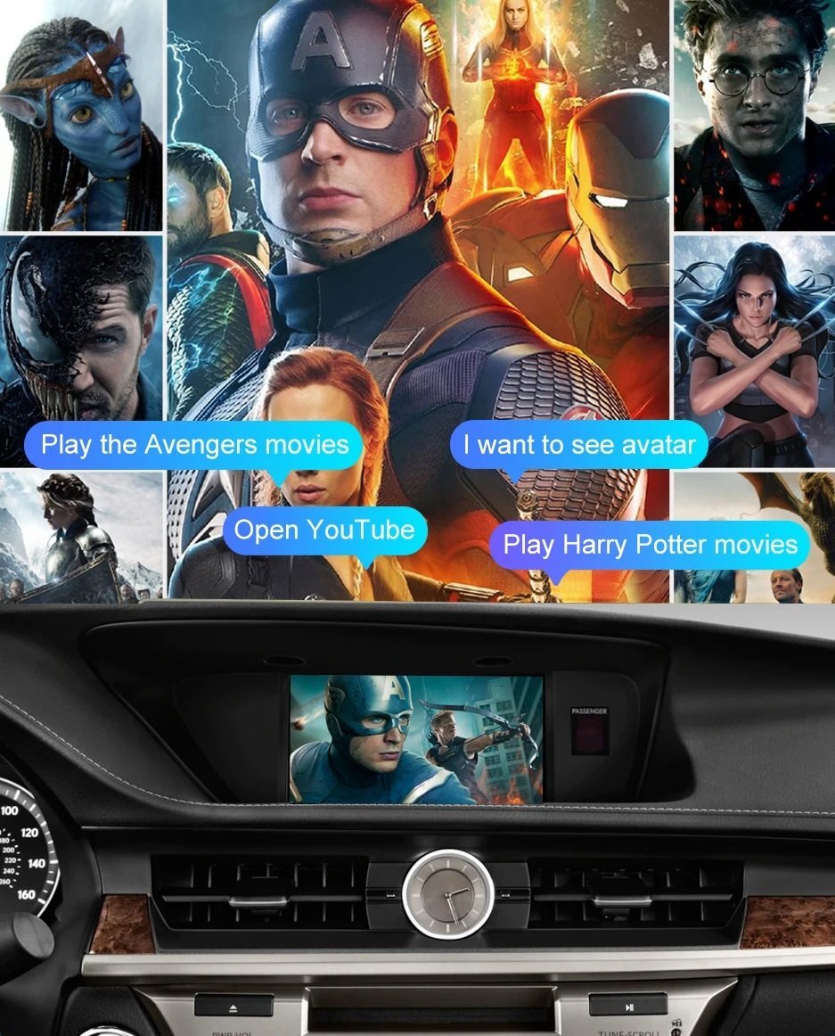 Wireless Apple Carplay Android Auto Box Für Lexus ES 2014-2019