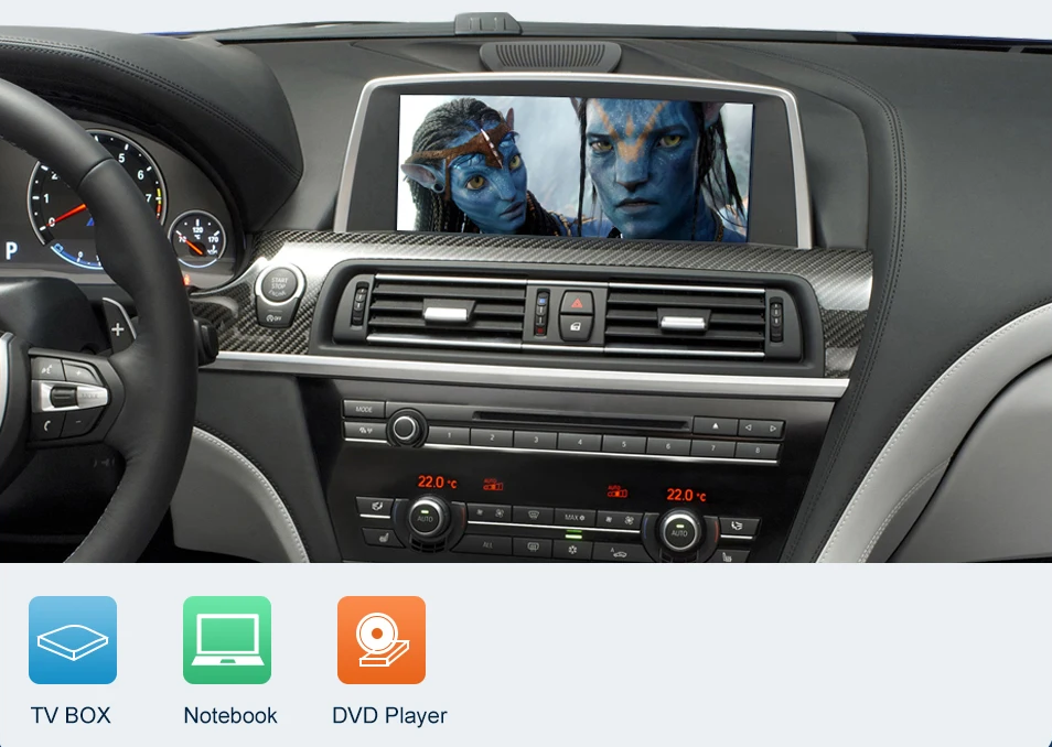 Für BMW 6er F06 F12 F13 CIC NBT G32 EVO 2010-2020 Android Auto & Wireless CarPlay