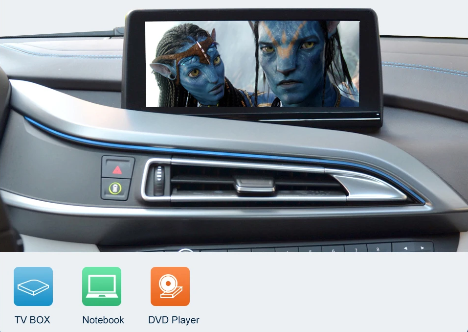 Für BMW i8 I12 NBT System 2014-2018 Android Auto Wireless Carplay Box
