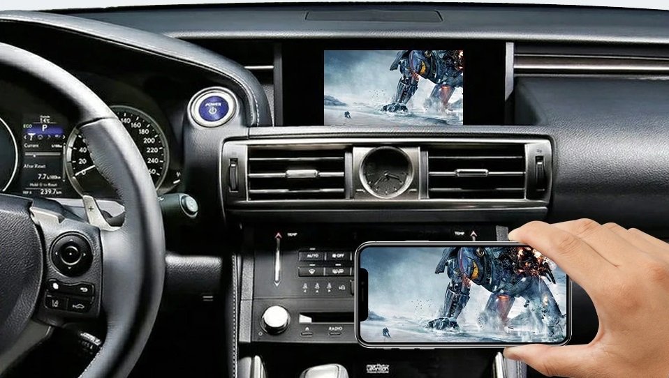Apple Carplay Android Auto Box für Lexus IS 2014-2019
