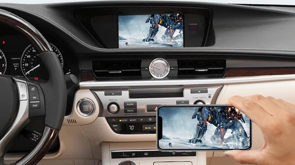 Wireless Apple Carplay Android Auto Box Für Lexus ES 2014-2019