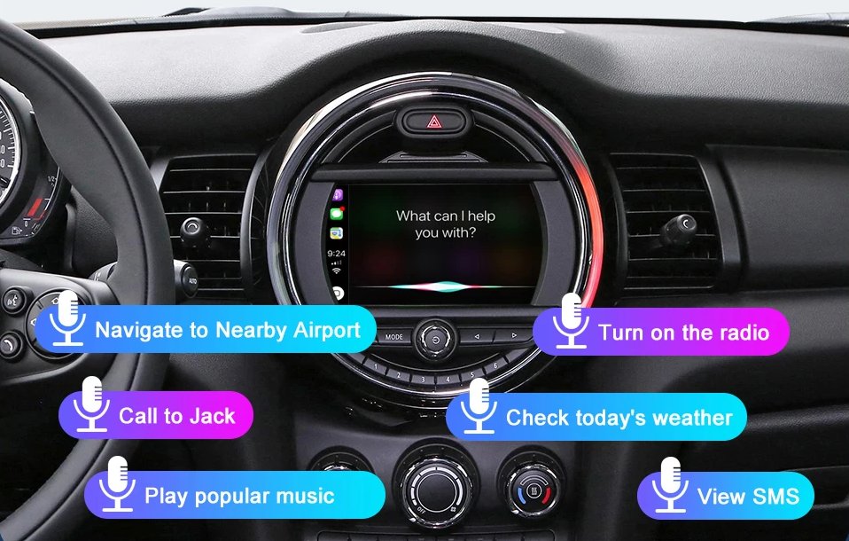 Android Auto CarPlay für BMW Mini Clubman Countryman Hardtop Cooper