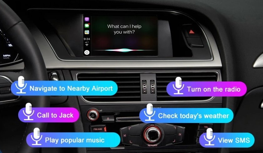 Apple Carplay Android Auto Kit für Audi A4 B8 A5 Q5 2009-2015