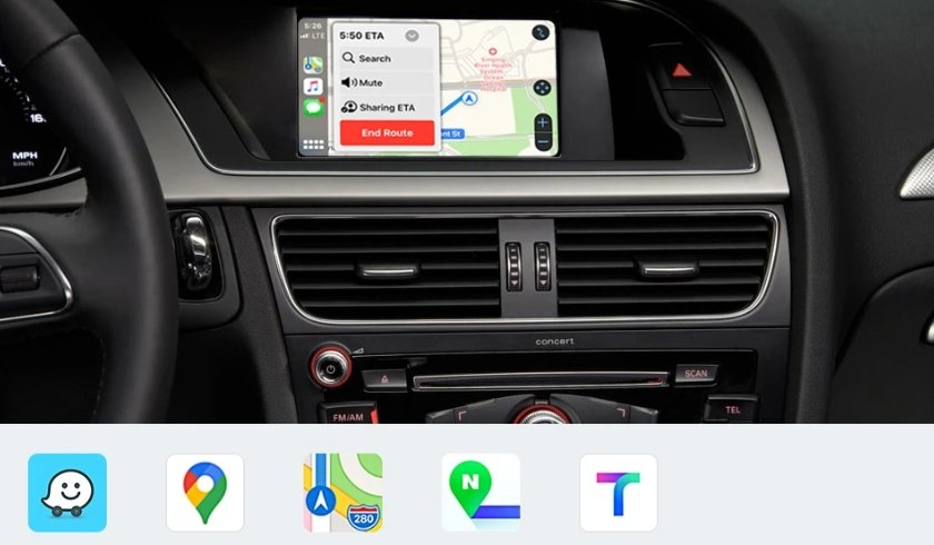 Apple Carplay Android Auto Kit für Audi A4 B8 A5 Q5 2009-2015