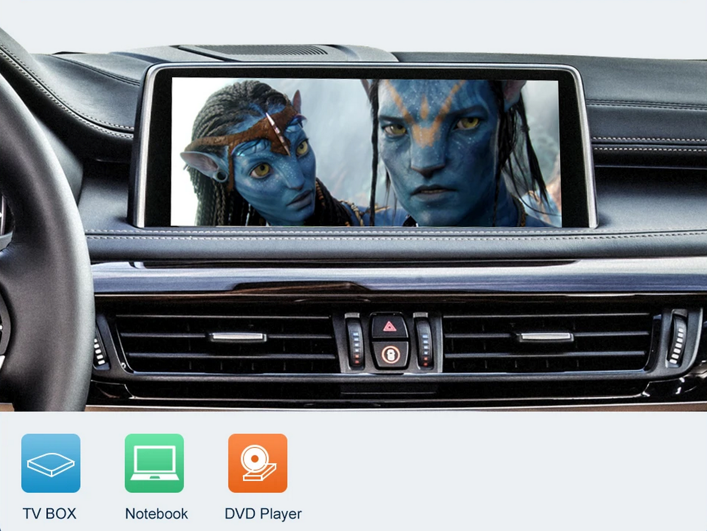 Carplay Android Auto-Modul für BMW NBT EVO X5 F15 X6 F16 2014-2020 X1 F48 2016-2020