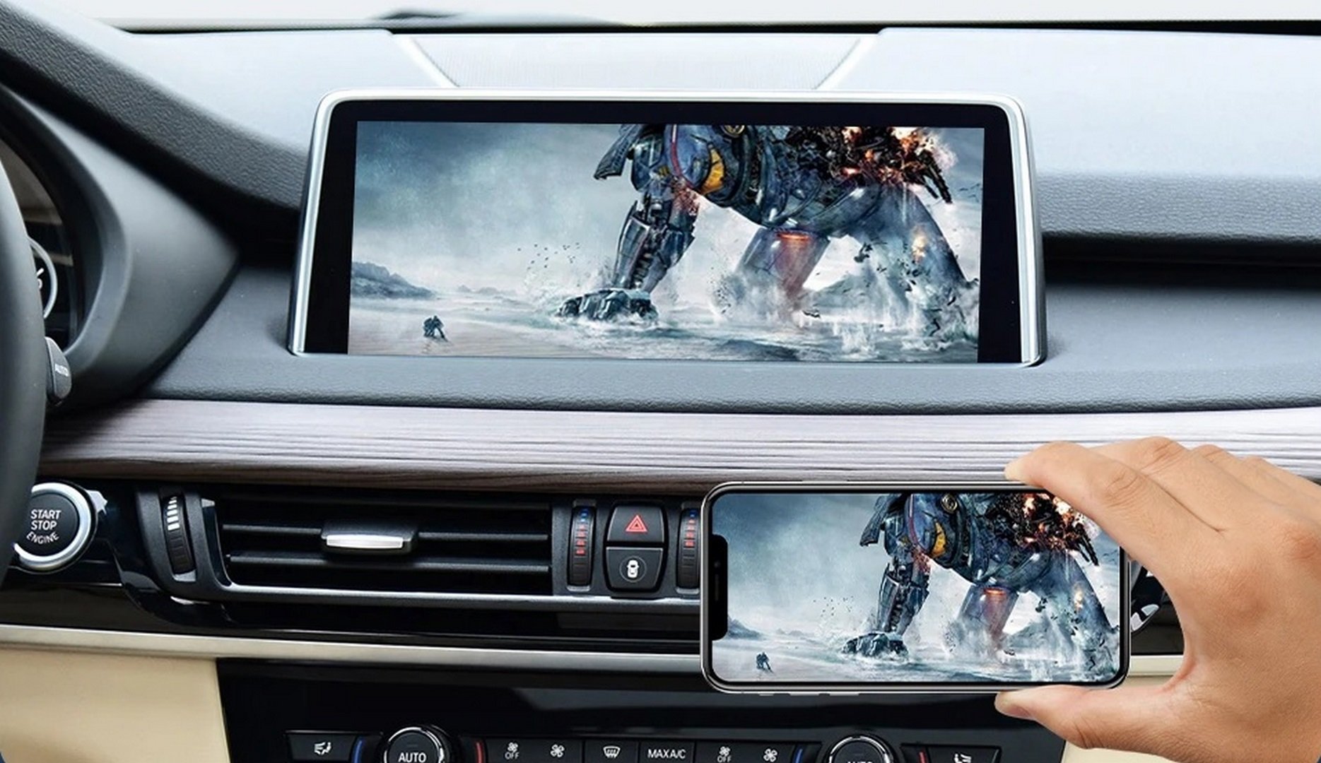 Carplay Android Auto-Modul für BMW NBT EVO X5 F15 X6 F16 2014-2020 X1 F48 2016-2020