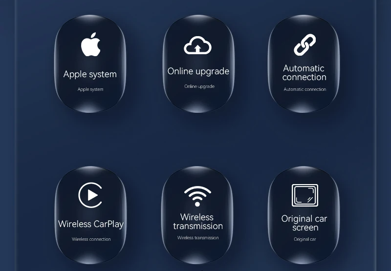 Kabelloser Apple CarPlay Adapter/Android Auto Box