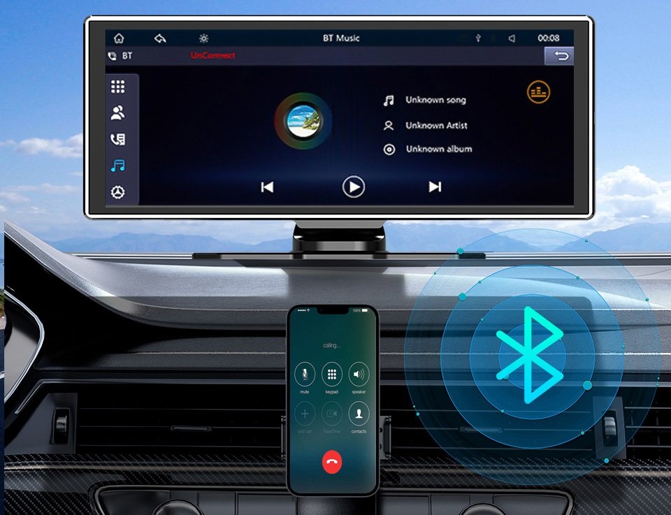 11,26 Zoll Android Car Bildschirm/Apple Carplay-Display/Externer Monitor