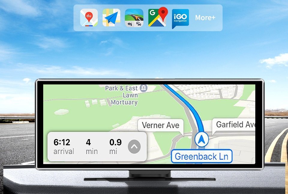 11,26 Zoll Android Car Bildschirm/Apple Carplay-Display/Externer Monitor