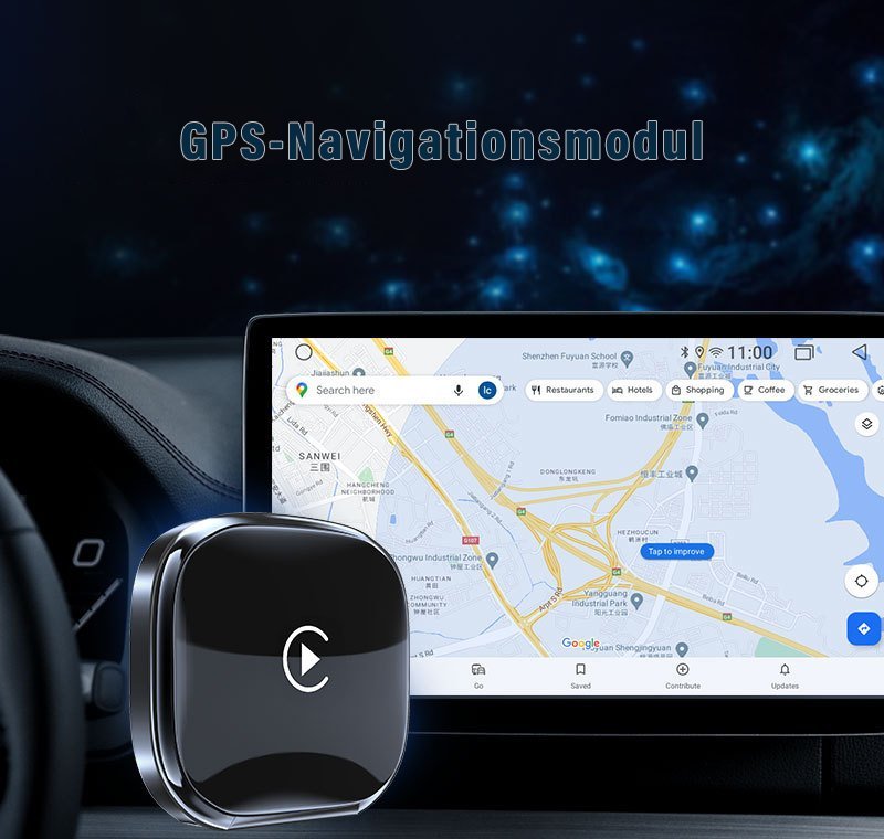 Android Auto Carplay AI Box Wireless Adapter