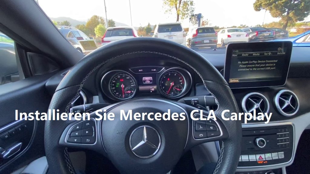 Cla Android Installation Mercedes CLA CarPlay nachrüsten | Android Auto NTG 5 | Thecarplay