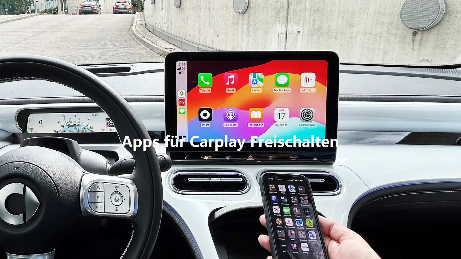 apps für carplay freischalten