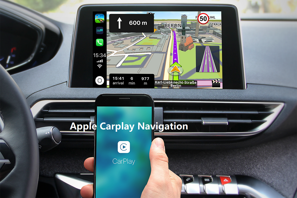 apple carplay navigation