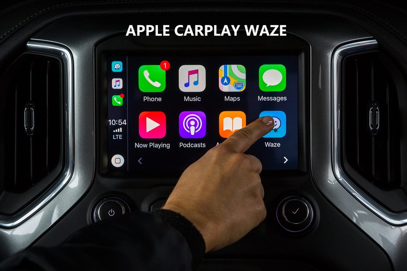 waze apple carplay