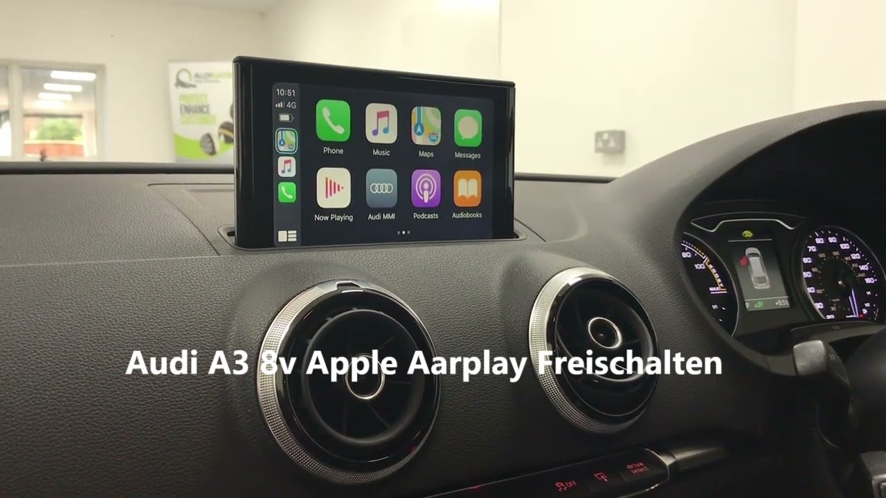 audi a3 8v apple carplay freischalten