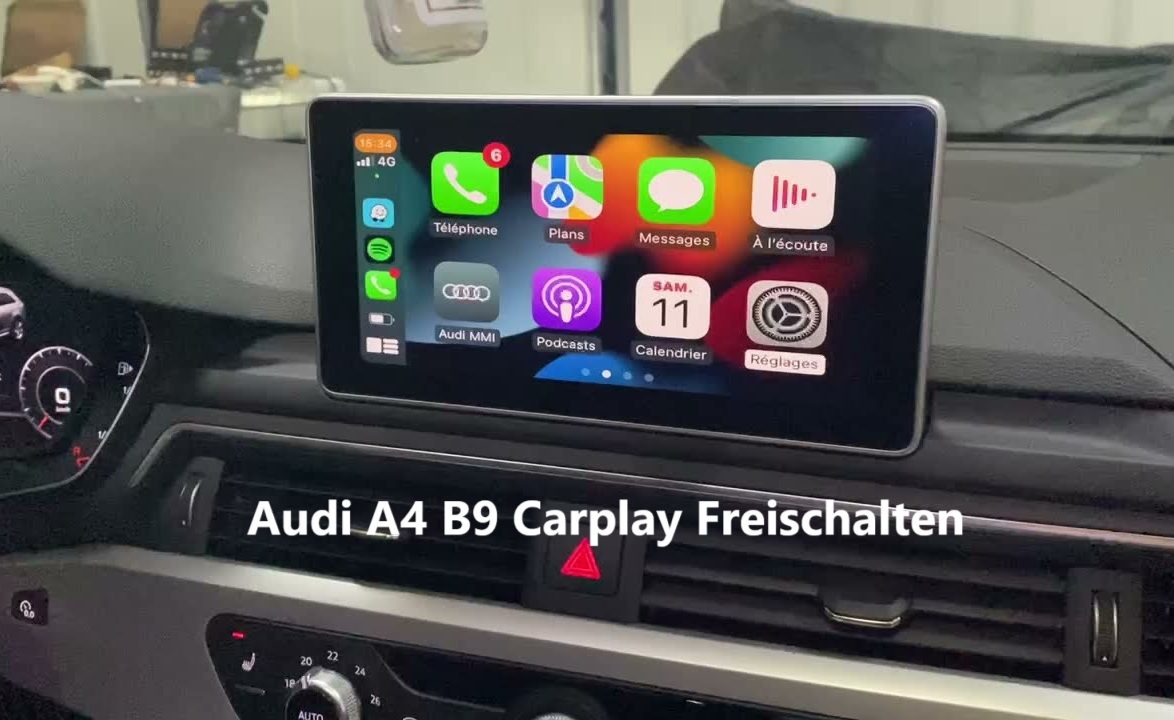 audi a4 b9 carplay freischalten