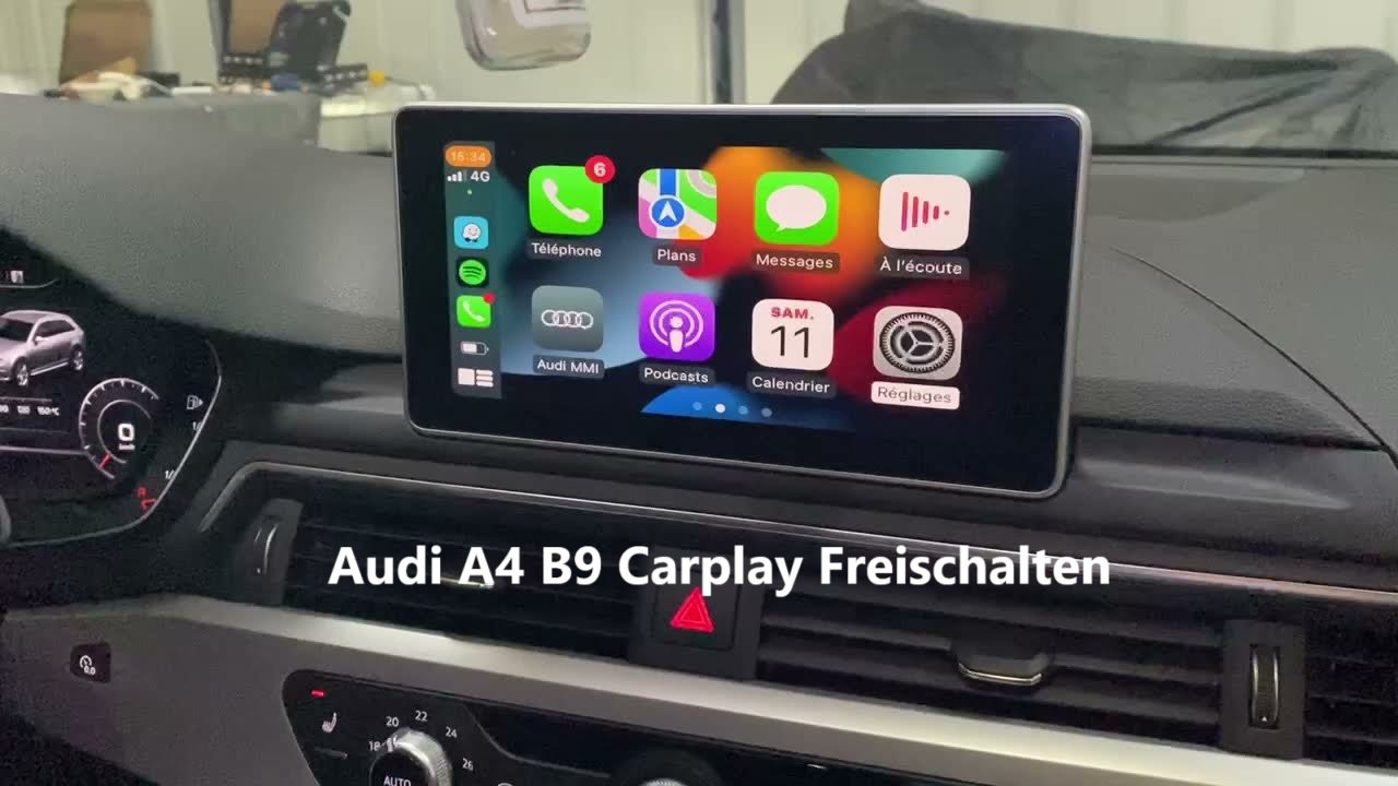 audi a4 b9 carplay freischalten
