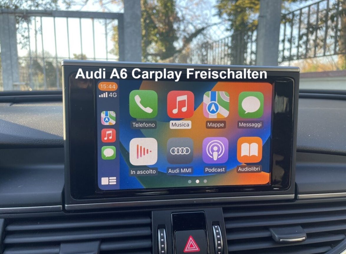 audi a6 carplay freischalten