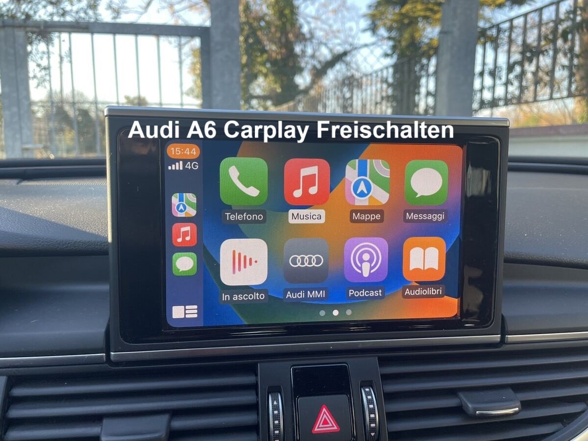 audi a6 carplay freischalten