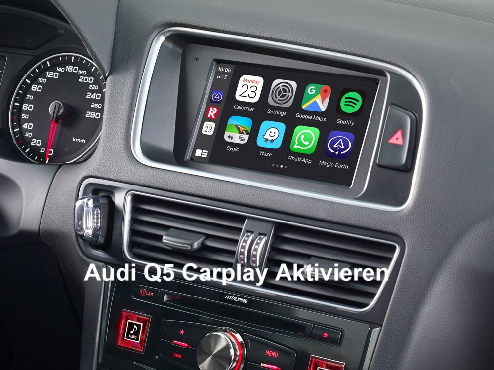 audi q5 carplay aktivieren