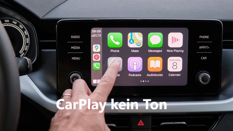 apple carplay kein ton