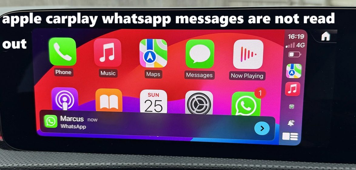 apple carplay whatsapp nachrichten werden nicht vorgelesen
