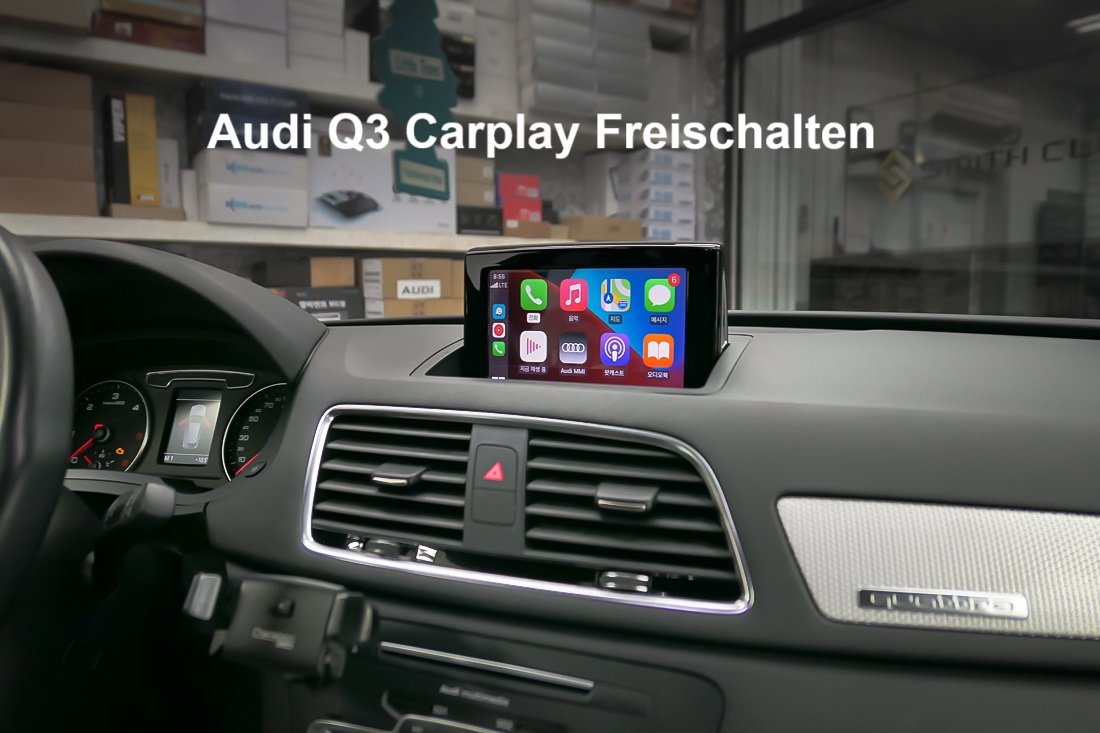 audi q3 carplay freischalten
