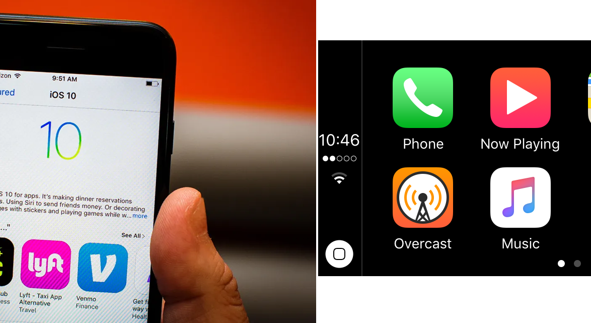 apple carplay iOS 10