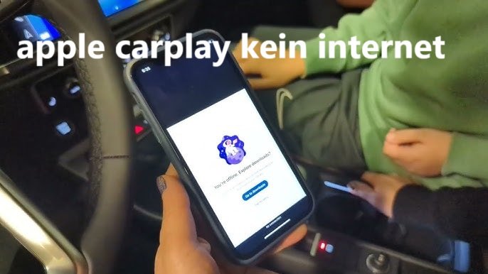 apple carplay kein internet