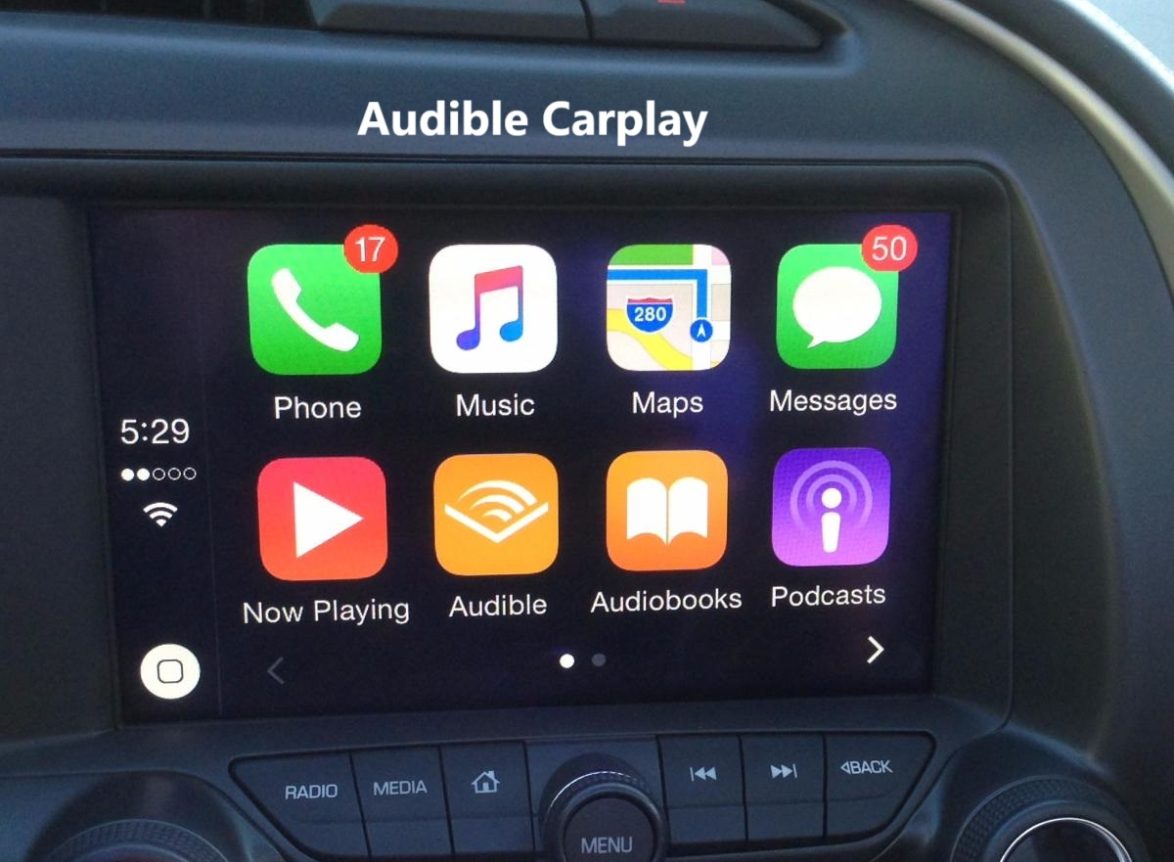 audible carplay