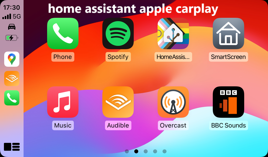 home assistant apple carplay