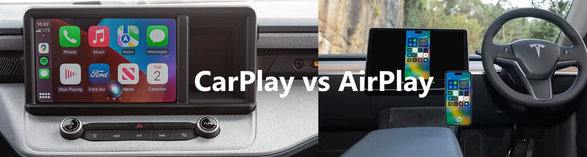 Apple CarPlay vs AirPlay