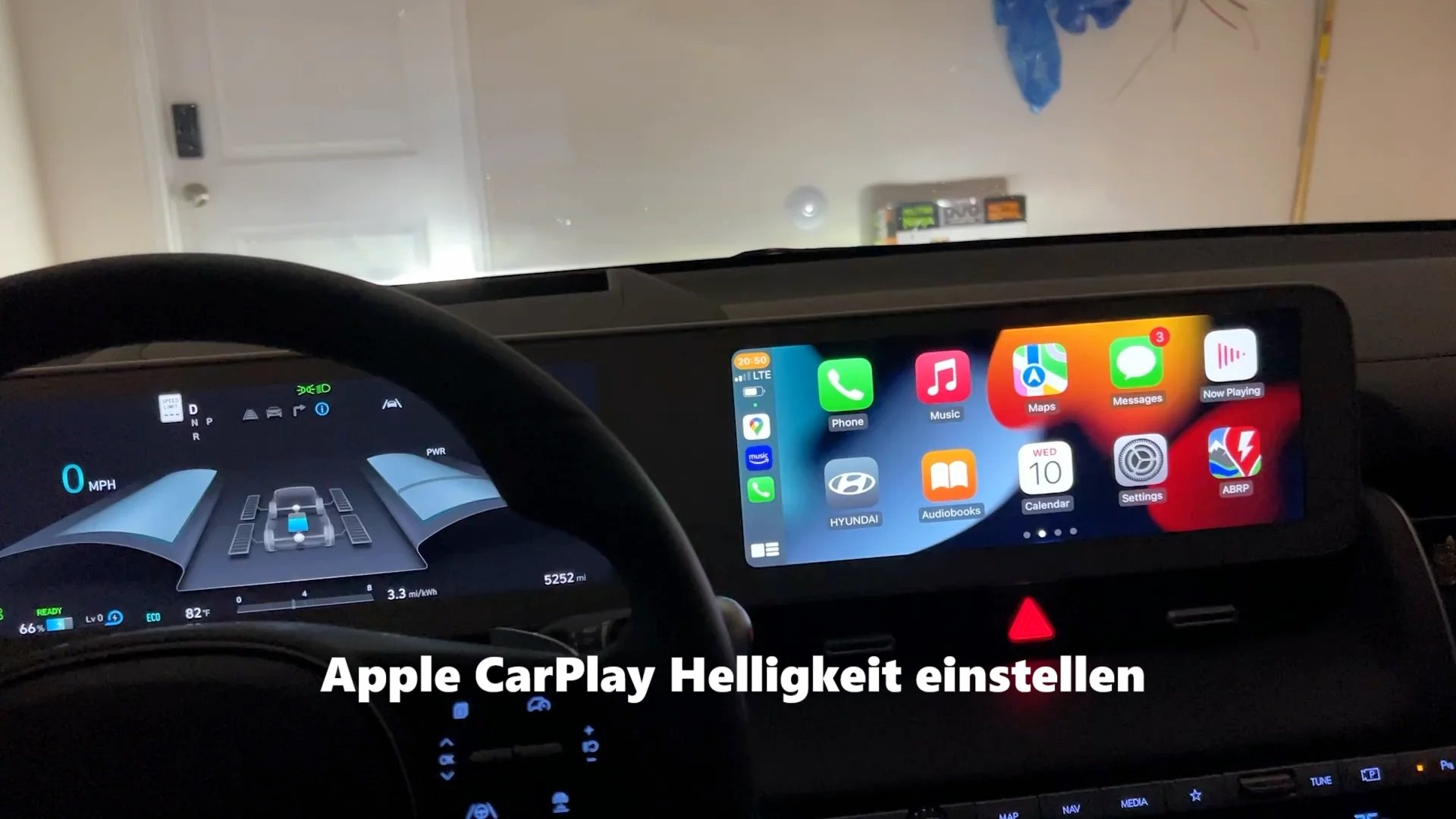 Apple CarPlay Helligkeit einstellen