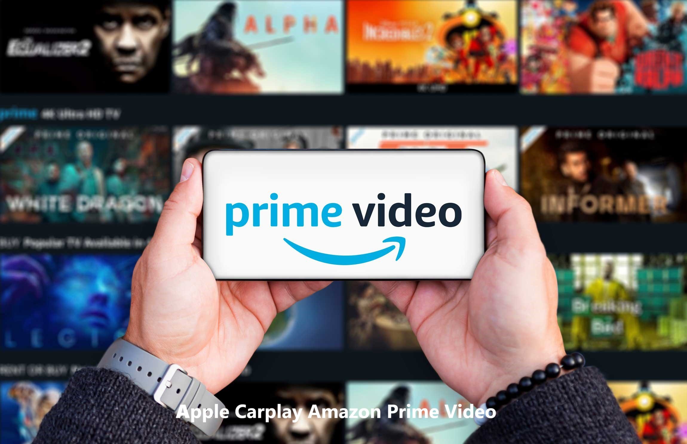 apple carplay amazon prime video