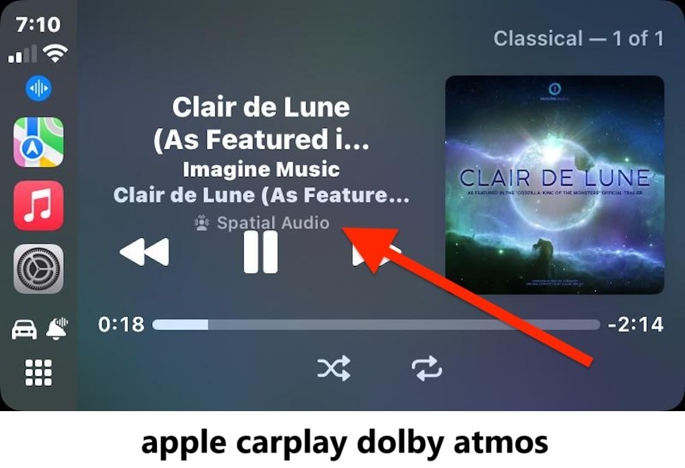 apple carplay dolby atmos