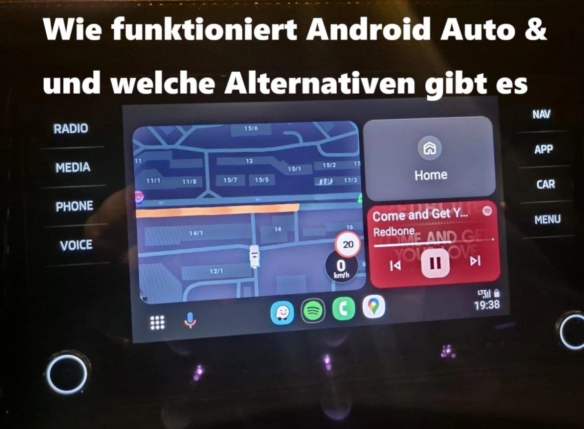 Wie funktioniert Android Auto & und welche Alternativen gibt es