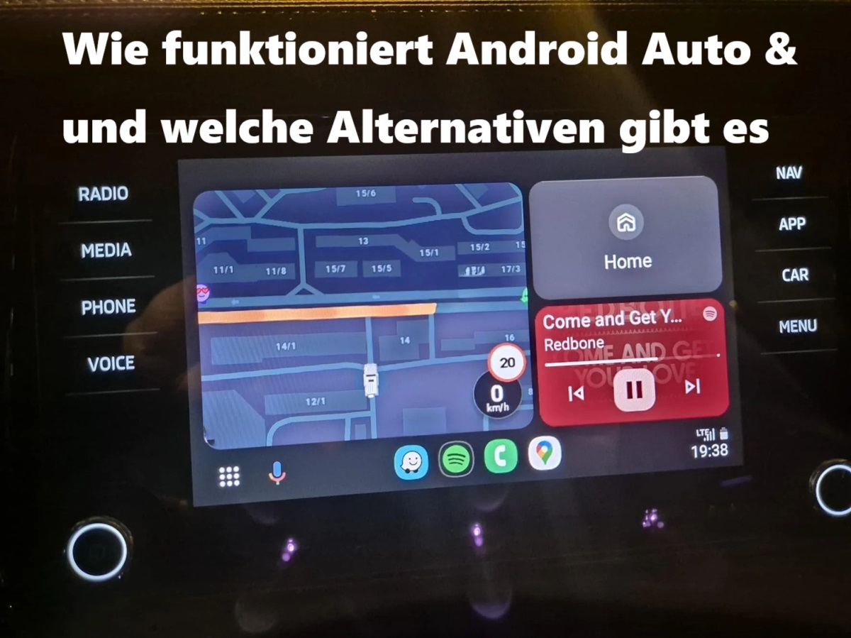 Wie funktioniert Android Auto & und welche Alternativen gibt es