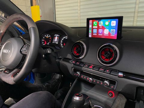 CarPlay-Schnittstelle im Audi A3
